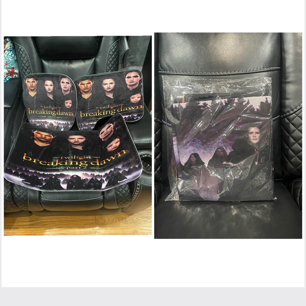 RESERVED for shell121570 Twilight Breaking Dawn Part 2- 4 Piece Bathroom Set-New